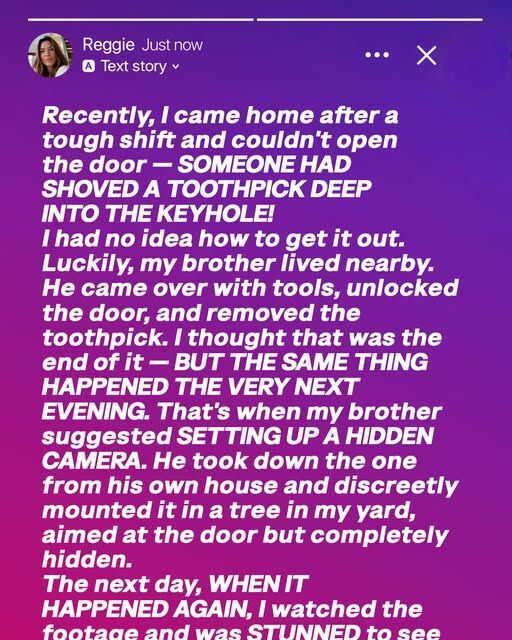 I Kept Finding a Toothpick in My Door—Instead of Calling the Police, I Took Matters Into My Own Hands.