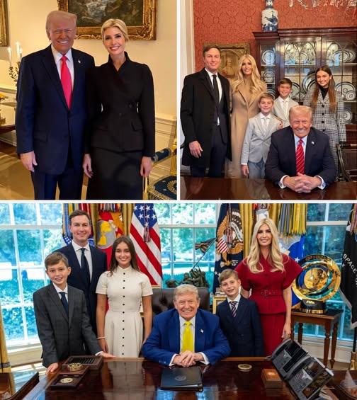 Ivanka Trump and Arabella Take Center Stage During White House Appearance